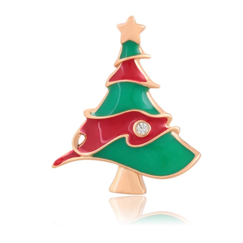 Christmas Tree Brooch